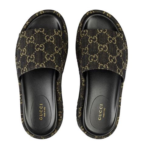 flannels womens gucci sliders|Gucci angelina sliders.